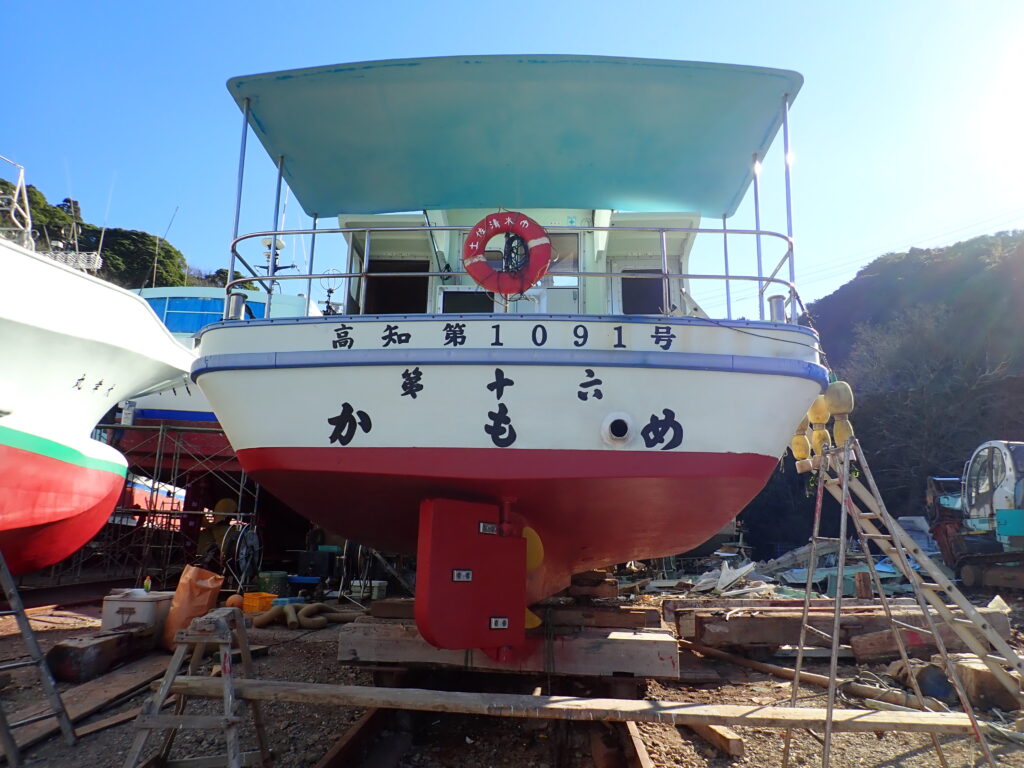 トンガ　津波-竜串グラスボート