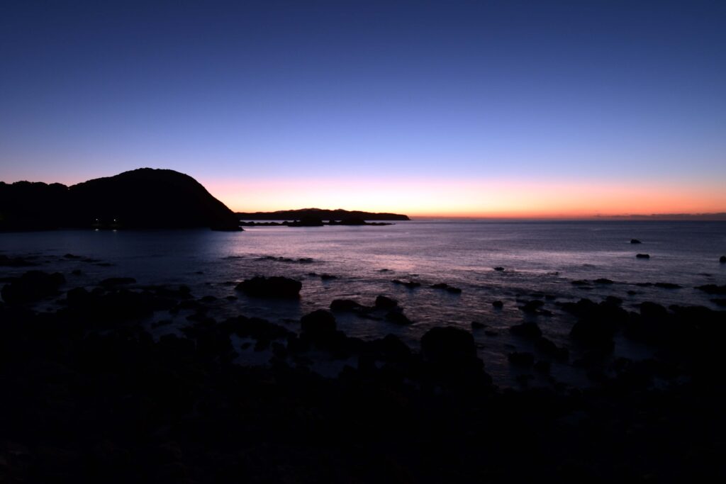 11月29日早朝徘徊!-竜串グラスボート